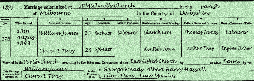 Clara-Elizabeth-Tivey-and-William-James-Marriage-Certificate