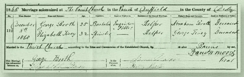 Elizabeth-Tivey-and-George-Booth-Marriage-Certificate